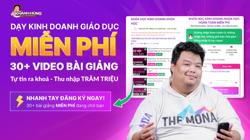 Khóa học kinh doanh khóa học online