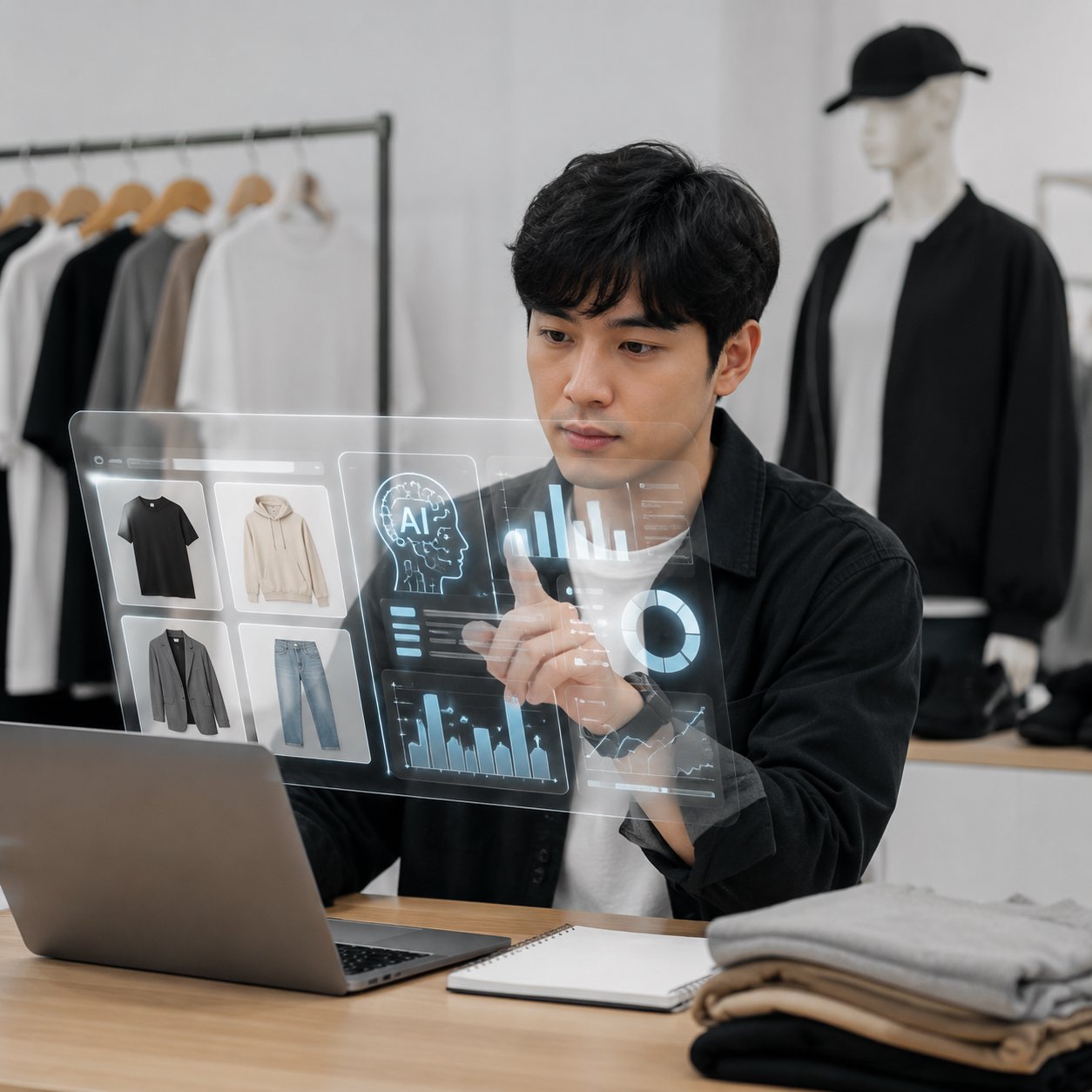 Chuyển đổi số ứng dụng AI trong shop thời trang: Tiết kiệm chi phí vận hành như thế nào?