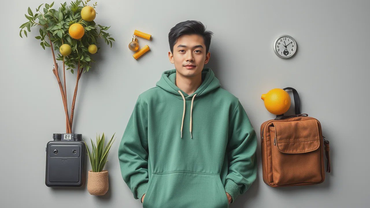 xu hướng phối đồ oversize kết hợp phụ kiện nhỏ gọn cho giới trẻ
